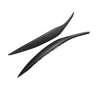 Motenna Car Front Headlight Cover Sticker Eyebrows,Fit For Ford, Fiesta 2013-2017 MK7.5 Primer Lamp Eyelid Tail Lamp Eyelid