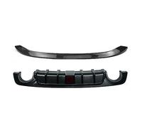 Motenna Rear Bumper Diffuser Lip,Fit For Infiniti, Q50 2018-2023 Trunk Spoiler Roof Wing Auto Accessories W/LED Lamp car rear underbody diffuser