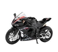 Moteur Cycle Simulation Miniature Jouet 1:12 for P4 Alloy Motorcycle Model Diecast Toy Vehicle Simulation Sound＆Light Gift Collection Battery not included(Blackone)