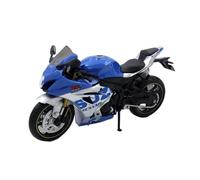 Moteur Cycle Simulation Miniature Jouet 1:12 for Suzuki GSX-R1000R L7 Alloy Die Cast Motorcycle Model Toy Autobike Shork-Absorber Battery not included(Blue)