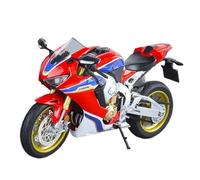 Moteur Cycle Simulation Miniature Jouet 1:9 for CBR1000RR High Simulation Motorcycle Racing Alloy Model Sound Light Collection Simulated Ornaments Battery not included(Red)