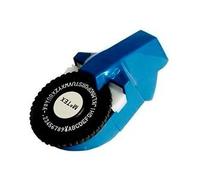Motex E-101 Teal Embossing Label Maker with 1 Roll of Blue Tape