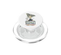 Moth Aesthetic Drawn to the Worst Available Option PopSockets PopGrip for MagSafe