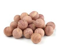 Moth Balls 12PCS by A2Z2U. Cedar Balls for Organic Moth Repellent. Best for Wardrobe. Prevents Clothing Damage and Deters Moths. Made from Cedar Wood.