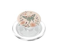 Moth Butterfly Floral Boho Celestial Botanical Pastel PopSockets PopGrip for MagSafe