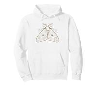 Moth Enthusiast Who Goes Outside Night Light Count Species Pullover Hoodie