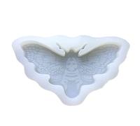 Moth for Chain Resin Casting Mold Creative Moth Keychain Pendant Silicon Tray Weed