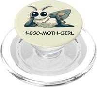 Moth Girl Mothman of Point Pleasant West Virginia Cryptid PopSockets PopGrip for MagSafe