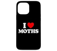 Moth Heart Funny Cute Favorite Animal Bug Luna Insect Fan Case for iPhone 13 Pro Max