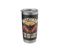 Moth Mann Cryptid Mothman Stainless Steel Insulated Tumbler