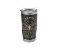 Moth Moon Goth Stainless Steel Insulated Tumbler