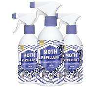 Moth Repellent for Wardrobes - 100% Natural Essential Oils Spray | Lavender & Cedarwood Moth Spray | Non-Toxic Moth Repellent for Clothes (1 Litre)
