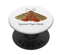 Moth Shirt Spotted Tiger Moth For Lepidopterists PopSockets Adhesive PopGrip