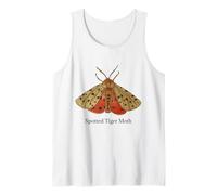 Moth Shirt Spotted Tiger Moth for Lepidopterists Tank Top