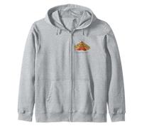 Moth Shirt Spotted Tiger Moth For Lepidopterists Zip Hoodie