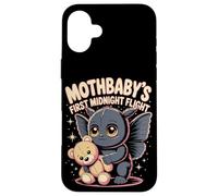 Mothbaby's First Midnight Flight Cryptid Case for iPhone 16 Plus