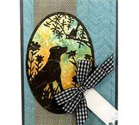 Mothcattl Cutting Dies,Dog Bird Oval Metal Cutting Dies Card Making Emboss Stencil DIY Scrapbook Album Paper Cards Craft Decor