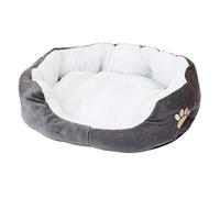 mothcattl Detachable Plush Warm Pet Bed, Large/Small Pets, Make Your Pet Comfortable Every Day Grey S
