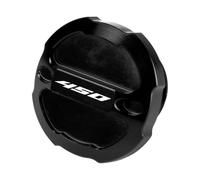 MotHeart Motorcycle Engine Oil Filling Screw M20x2.5 for CRF 450R 2002-2025 CRF 450X 2005-2025 Replacement OEM Oil Filler Cap Made of Anodized Aluminium Multiple Colours Accessories (Black)