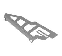 MotHeart Motorcycle Rear Chain Guard for SV1000 2003-2005 SV1000S 2003-2005 CNC Machined 6061 Aluminium Sprocket Cover SV1000 SV1000S Accessories (Grey)