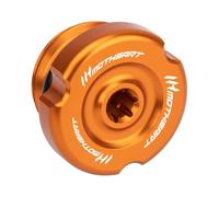 MotHeartCNC Motorcycle Oil Filler Cap for 790 Adventure R 690 ENDURO/SMCR Svartpilen 701 Supermoto FE/TE/EC/EX 125/250/350/450 XC/SX/EXCF/SXF/XCF/XCW TPi Accessories (Orange)