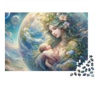 Mother and Baby Earth Jigsaw Puzzle for Adults 1000 Piece Jigsaw Puzzle Dreamy Art 70x50cm/1000pcs