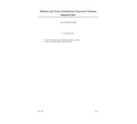 Mother and Baby Institutions Payment Scheme (Report) Bill (House of Commons) HCB 198