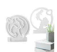 Mother and Baby Resin Mould - Love Mom Holding Baby Silicone Clay Mould, Durable Epoxy Casting Mould | Candelabra Device Mould for Crafts, Deco