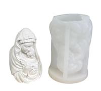 Mother and Baby Sculpture Molds Figure Statue Molds for Making Soap Craft Home Decorations Flexible