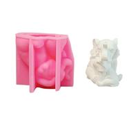 Mother and Child Elephant Silicone Molds Plasters Molds Soap Ornament Castings Craft Supplies Silicone Elephant Castings Plasters