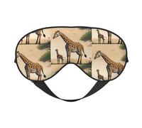 Mother and Child Giraffe Soft Eye Mask. Unisex, Comfortable and Breathable, Suitable for Daily Rest. Helps You Quickly Enter Deep Sleep.