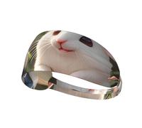 Mother and Child Rats Print Sports Headband Women Men, Sweat Band Breathable Workout Sweatband for Running Yoga Gym