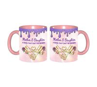 Mother And Daughter A Bond That Can't Be Broken Customized Ceramic Love Between Mom And Daughters Mug Personalized Family Mug For Mother With Name Custom Ceramic Coffee Cup For Daughter From Mom