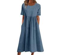 Mother and Daughter Matching Dresses t Shirt Dresses for Women of The Day Sarong White Boho Dress Boho Cardigan Summer Smock Ball Gowns Baby Doll Outfits Leg Split Prom Maxi Beach Coverups