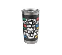 Mother Autistic Child Autism Mom Stainless Steel Insulated Tumbler