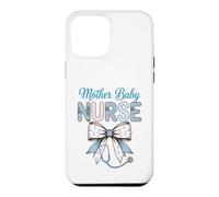 mother baby nurse Coquette Bow Postpartum Nurse Stethoscope Case for iPhone 12 Pro Max