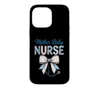 mother baby nurse Coquette Bow Postpartum Nurse Stethoscope Case for iPhone 14 Pro Max