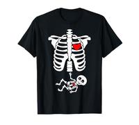 Mother & Baby Skeleton X-ray - Mums Trick or Treat Costume T-Shirt