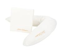 Mother&Baby Organic Cotton V-Shape Support Pillow & Wedge Set White