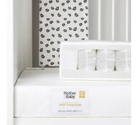 Mother&Baby White Gold Anti-Allergy Pocket Sprung Cot bed Mattress 140 x 70cm