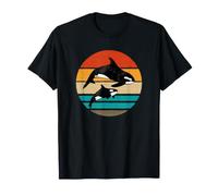 Mother Child Killer Whales T-Shirt