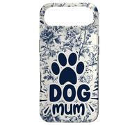Mother Chinoiserie Floral Blue Supercute Animals Dog Mum Paw Case for iPhone Air