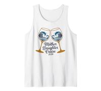 Mother Daughter Cruise 2026 Stemware Sea Waves Trip Tank Top