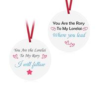 Mother Daughter Gift Christmas Ornament Daughter Gift from Mom Ceramic Ornament Mom Birthday Gift from Daughter Birthday Gifts for Daughter Christmas Tree Ornaments Mother's Day Graduation Gift