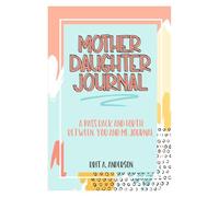 Mother Daughter Journal, Mother And Daughter Journal Pass Back And Forth, Interactive Motherhood Books Fun Mother Son Journal Guided Journal Children's Journal Writing For Mom Or Dad
