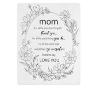 Mother Daughter Metal Tin Sign Train Up a Child in the Way She Should Go Proverbs 22 6 Gift for Christian Family 8 X 12 in