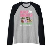 Mother Daughter Plant Lover Gardening Raglan Baseball Tee