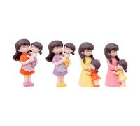 Mother Day Ornament Cake Decorations Cartoon Cake Baking Figures Decorations For Mum Party And Mother Day Cartoon Cute Figure Model Collection