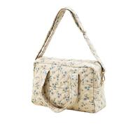 Mother Diaper Bag Quilted Lightweight Tote, High Capacity Care Shoulde