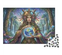 Mother Earth 1000 Piece Jigsaw Puzzle,Premium Cardboard,Adults & Kids 14+,Impossible Challenge,Educational Toy,Home Wall Decor,Gift Idea,Stress Relief 52x38cm